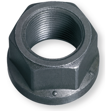 Flachbundmutter DIN74361 (Form B) Stahl 10 M14x1,5 schwarz phosphatiert